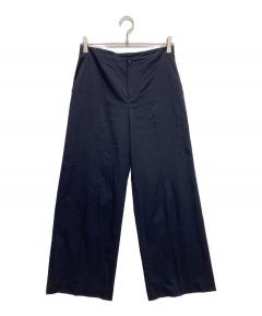 HARUNOBUMURATA ネイビー ワイドパンツ　訳あり 中古・古着通販】HARUNOBUMURATA (ハルノブ ムラタ) ワイドパンツ