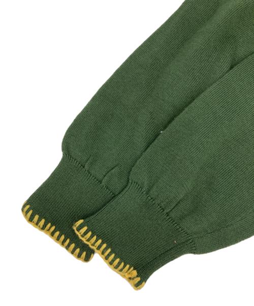 NEIGHBORHOOD（ネイバーフッド）NEIGHBORHOOD (ネイバーフッド) Vネックニット グリーン サイズ:M 未使用品の古着・服飾アイテム