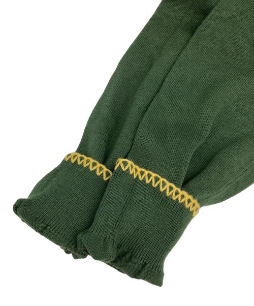 NEIGHBORHOOD（ネイバーフッド）NEIGHBORHOOD (ネイバーフッド) Vネックニット グリーン サイズ:M 未使用品の古着・服飾アイテム