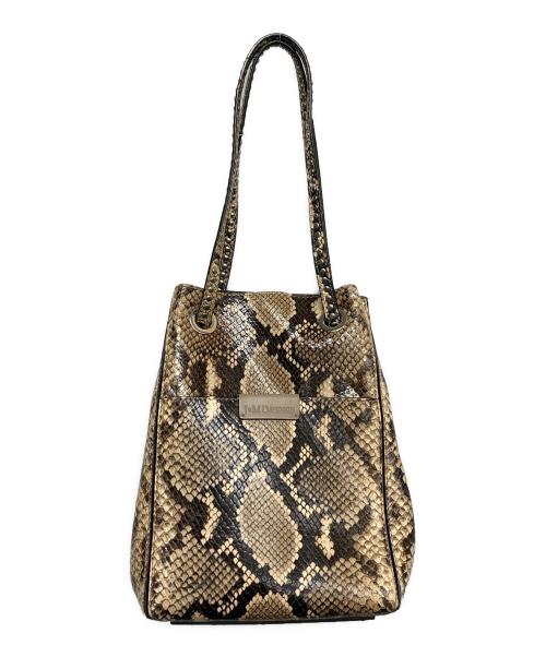 J&M DAVIDSON（ジェイ＆エム デヴィッドソン）J&M DAVIDSON (ジェイ＆エム デヴィッドソン) ハンドバッグ ブラウンの古着・服飾アイテム