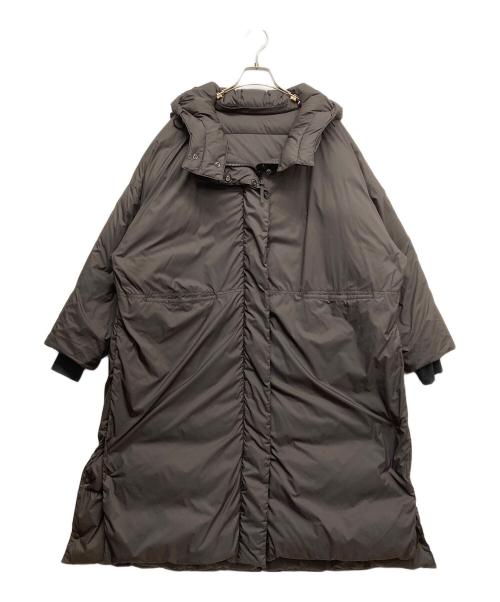 NANGA（ナンガ）NANGA (ナンガ) emmi atelier (エミアトリエ) リバーシブルロングダウンコート ブラック サイズ:Fの古着・服飾アイテム