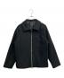 PUBLIC TOKYO（パブリックトウキョウ）の古着「Super140s メルトン ショートジップブルゾン」｜ブラック