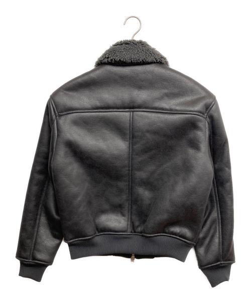 ZARA（ザラ）ZARA (ザラ) フェイクムートンジャケット ブラック サイズ:FREEの古着・服飾アイテム