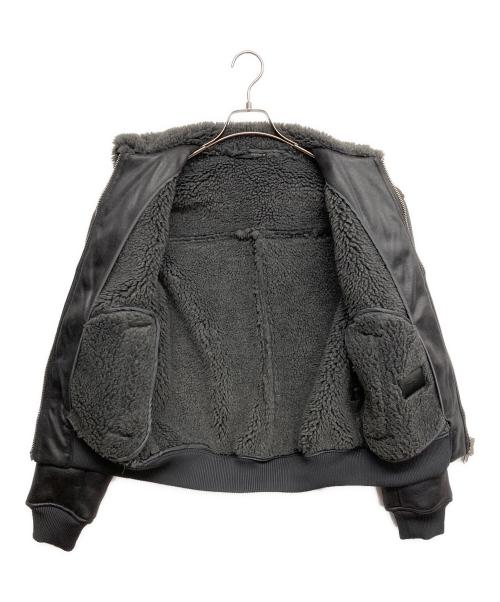 ZARA（ザラ）ZARA (ザラ) フェイクムートンジャケット ブラック サイズ:FREEの古着・服飾アイテム