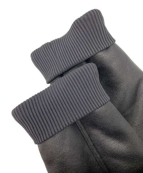 ZARA（ザラ）ZARA (ザラ) フェイクムートンジャケット ブラック サイズ:FREEの古着・服飾アイテム