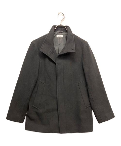 BEAUTY&YOUTH（ビューティーアンドユース）BEAUTY&YOUTH (ビューティーアンドユース) リバー メルトン バルカラー コート ブラック サイズ:Sの古着・服飾アイテム