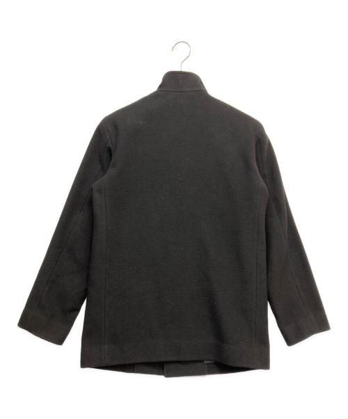 BEAUTY&YOUTH（ビューティーアンドユース）BEAUTY&YOUTH (ビューティーアンドユース) リバー メルトン バルカラー コート ブラック サイズ:Sの古着・服飾アイテム