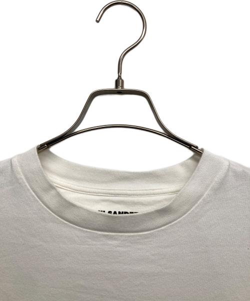 JIL SANDER（ジルサンダー）JIL SANDER (ジルサンダー) プラスTシャツ ホワイト サイズ:Mの古着・服飾アイテム