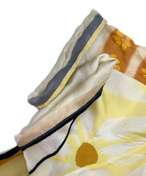 MARNI（マルニ）MARNI (マルニ) フラワーS/Sブラウス イエロー サイズ:36の古着・服飾アイテム