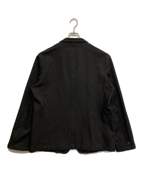 COMME des GARCONS HOMME（コムデギャルソン オム）COMME des GARCONS HOMME (コムデギャルソン オム) 製品染エステルツイル3B テーラードジャケット ブラック サイズ:Lの古着・服飾アイテム