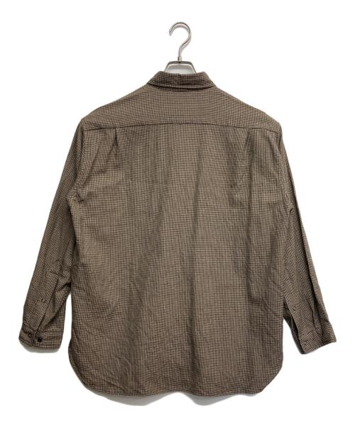 MARKA（マーカ）MARKA (マーカ) FLAP POCKET SHIRTS ブラウン サイズ:1の古着・服飾アイテム