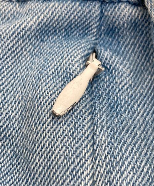 PWA（プア）PWA (プア) High Twist Denim Slacks ブルー サイズ:Lの古着・服飾アイテム