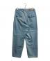 PWA (プア) High Twist Denim Slacks ブルー サイズ:L：6000円