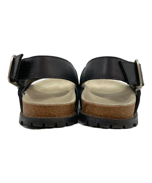 A.P.C.（アーペーセー）A.P.C. (アーペーセー) sacai (サカイ) ストラップサンダル ブラック サイズ:42の古着・服飾アイテム