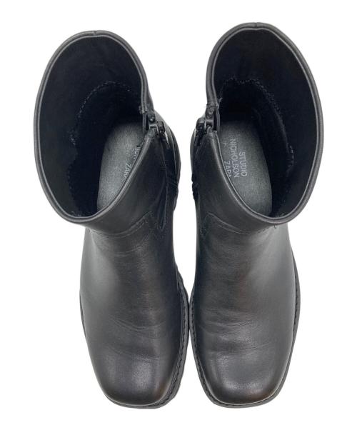 ZARA（ザラ）ZARA (ザラ) STUDIO NICHOLSON (スタジオ ニコルソン) サイドジップブーツ ブラック サイズ:40の古着・服飾アイテム
