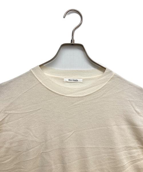 Whim Gazette（ウィムガゼット）Whim Gazette (ウィムガゼット) テンジクリラックスプルオーバー アイボリー サイズ:Fの古着・服飾アイテム
