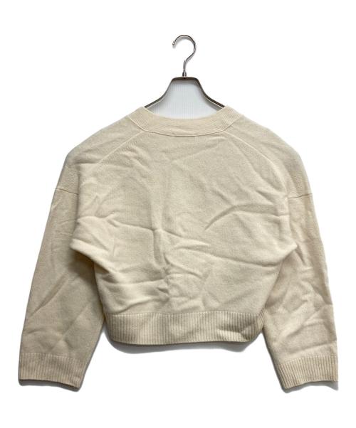 Plage（プラージュ）Plage (プラージュ) CASHMERE Mix フカVネック プルオーバー アイボリー サイズ:無しの古着・服飾アイテム