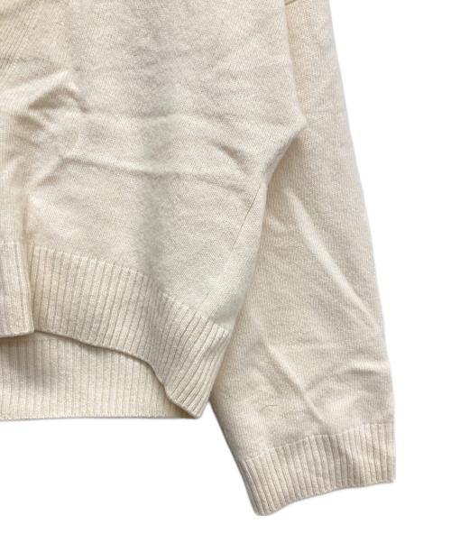 Plage（プラージュ）Plage (プラージュ) CASHMERE Mix フカVネック プルオーバー アイボリー サイズ:無しの古着・服飾アイテム