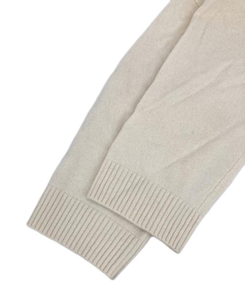 Plage（プラージュ）Plage (プラージュ) CASHMERE Mix フカVネック プルオーバー アイボリー サイズ:無しの古着・服飾アイテム