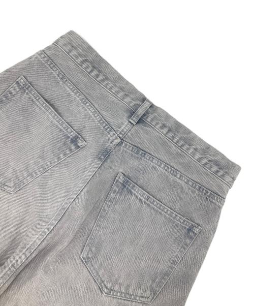 Whim Gazette（ウィムガゼット）Whim Gazette (ウィムガゼット) ドロストデニムパンツ グレー サイズ:36の古着・服飾アイテム
