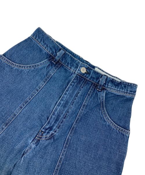 KURO（クロ）KURO (クロ) IENA (イエナ) 別注BUSHデニムパンツ ブルー サイズ:27 未使用品の古着・服飾アイテム