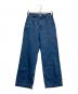 KURO（クロ）の古着「別注BUSHデニムパンツ」｜ブルー
