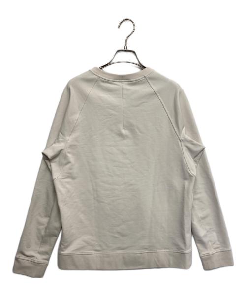 LULULEMON（ルルレモン）LULULEMON (ルルレモン) サイドジップロングスリーブカットソー ベージュ サイズ:Sの古着・服飾アイテム