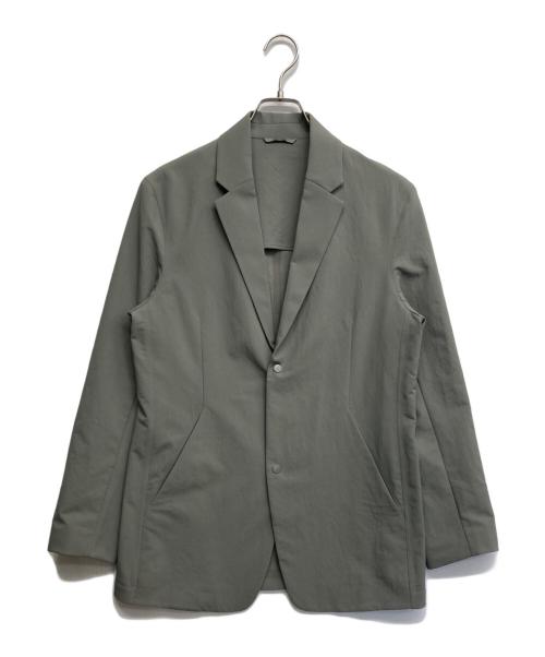 LULULEMON（ルルレモン）LULULEMON (ルルレモン) New Venture ブレザーテーラードジャケット カーキ サイズ:Sの古着・服飾アイテム