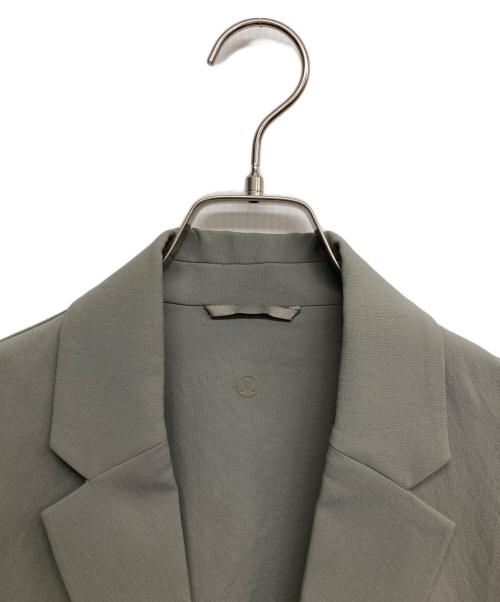LULULEMON（ルルレモン）LULULEMON (ルルレモン) New Venture ブレザーテーラードジャケット カーキ サイズ:Sの古着・服飾アイテム