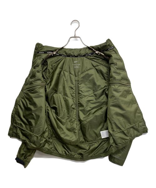 NIKE（ナイキ）NIKE (ナイキ) ダウンジャケット カーキ サイズ:Mの古着・服飾アイテム