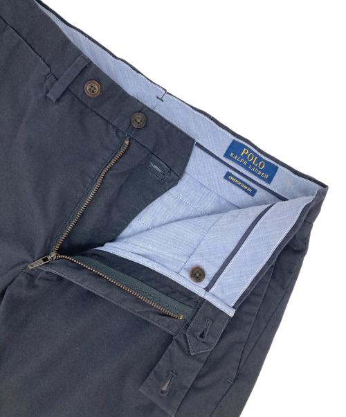 POLO RALPH LAUREN（ポロ・ラルフローレン）POLO RALPH LAUREN (ポロ・ラルフローレン) スリムテーパードパンツ インディゴ サイズ:29の古着・服飾アイテム