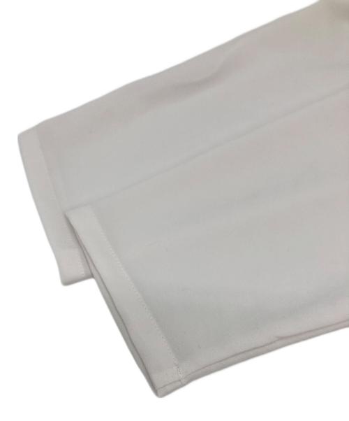 BEARDSLEY（ビアズリー）BEARDSLEY (ビアズリー) 後ろドレープTブラウス ホワイト サイズ:FREEの古着・服飾アイテム