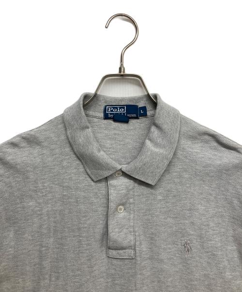 POLO RALPH LAUREN（ポロ・ラルフローレン）POLO RALPH LAUREN (ポロ・ラルフローレン) 半袖ポロシャツ グレー サイズ:Lの古着・服飾アイテム
