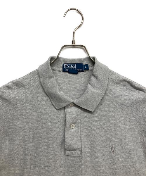 POLO RALPH LAUREN（ポロ・ラルフローレン）POLO RALPH LAUREN (ポロ・ラルフローレン) 半袖ポロシャツ グレー サイズ:Lの古着・服飾アイテム