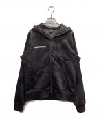 AVIREXアヴィレックス）の古着「PDW LIGHT ZIP UP PARKA」｜ブラック