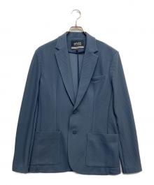 muta MARINE（ムータマリン）の古着「メッシュテーラードジャケット」｜ブルー