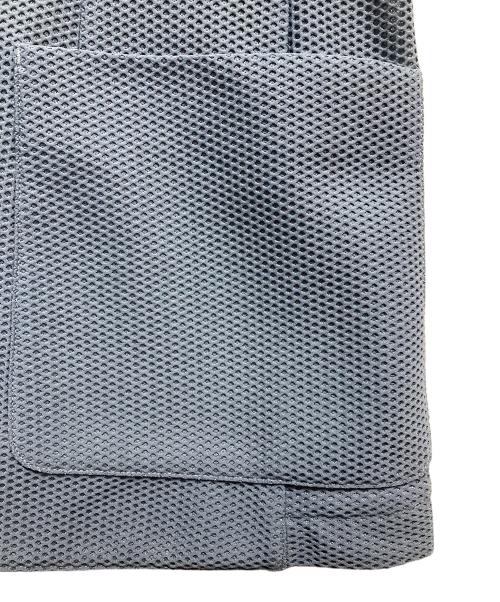 muta MARINE（ムータマリン）muta MARINE (ムータマリン) メッシュテーラードジャケット ブルー サイズ:6の古着・服飾アイテム