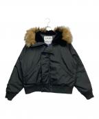 CITEN×TAIONシテン×タイオン）の古着「別注N-2Bダウンジャケット」｜ブラック