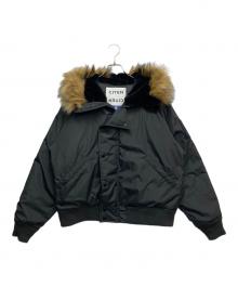 CITEN×TAION（シテン×タイオン）の古着「別注N-2Bダウンジャケット」｜ブラック