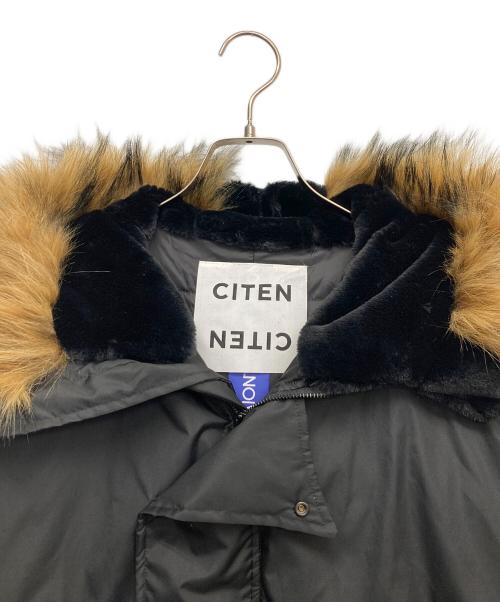 CITEN（シテン）CITEN (シテン) TAION (タイオン) 別注N-2Bダウンジャケット ブラック サイズ:Lの古着・服飾アイテム