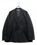 MAISON SPECIALメゾンスペシャル）の古着「Wool Mix Prime-Over Double Tailored Jacket」｜ブラック