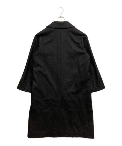 MAISON SPECIAL（メゾンスペシャル）MAISON SPECIAL (メゾンスペシャル) Super140s Prime-Over Melton Balmachan Coat ブラック サイズ:1の古着・服飾アイテム