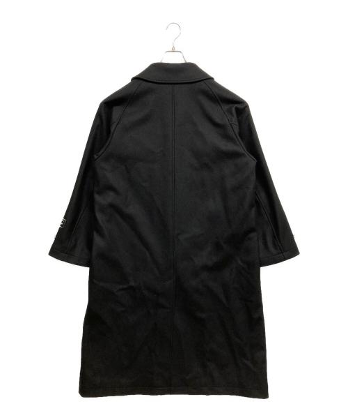 MAISON SPECIAL（メゾンスペシャル）MAISON SPECIAL (メゾンスペシャル) Super140s Prime-Over Melton Balmachan Coat ブラック サイズ:1の古着・服飾アイテム