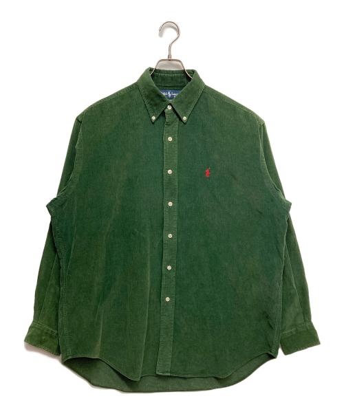 RALPH LAUREN（ラルフローレン）RALPH LAUREN (ラルフローレン) ボタンダウンシャツ グリーン サイズ:Lの古着・服飾アイテム