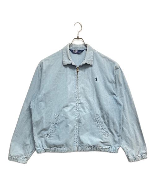 POLO RALPH LAUREN（ポロ・ラルフローレン）POLO RALPH LAUREN (ポロ・ラルフローレン) シャンブレースイングトップ インディゴ サイズ:Lの古着・服飾アイテム