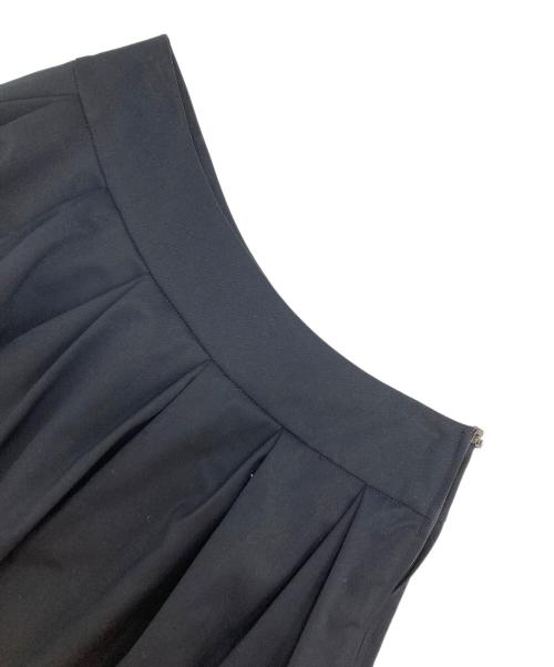 FOXEY NEWYORK（フォクシーニューヨーク）FOXEY NEWYORK (フォクシーニューヨーク) ダブルタックスカート ブラック サイズ:38の古着・服飾アイテム
