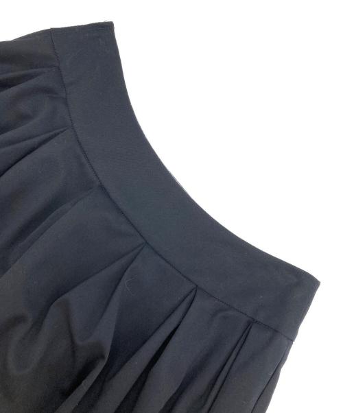 FOXEY NEWYORK（フォクシーニューヨーク）FOXEY NEWYORK (フォクシーニューヨーク) ダブルタックスカート ブラック サイズ:38の古着・服飾アイテム