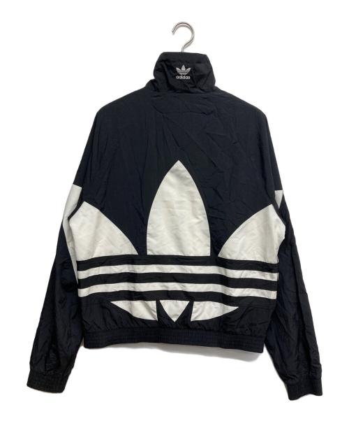 adidas（アディダス）adidas (アディダス) BIG TREFOIL TRACK TOP ブラック サイズ:Mの古着・服飾アイテム