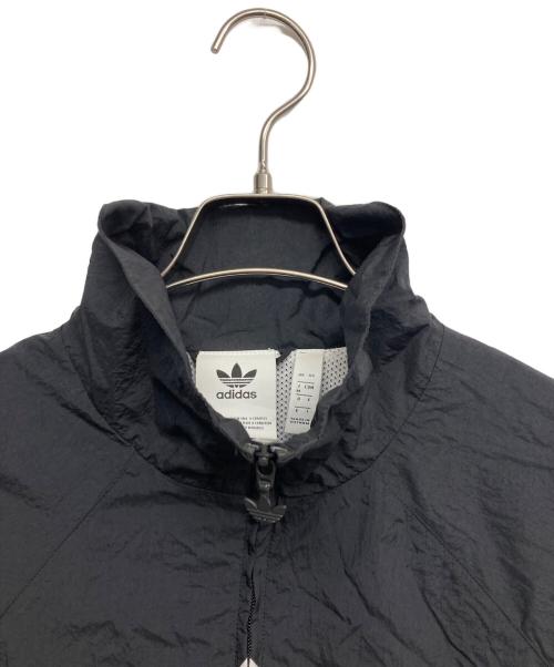 adidas（アディダス）adidas (アディダス) BIG TREFOIL TRACK TOP ブラック サイズ:Mの古着・服飾アイテム