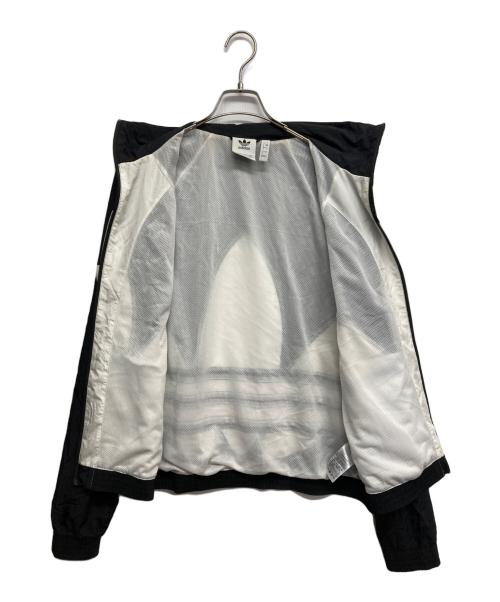 adidas（アディダス）adidas (アディダス) BIG TREFOIL TRACK TOP ブラック サイズ:Mの古着・服飾アイテム